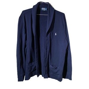 Polo Ralph Lauren Vintage Navy Cardigan